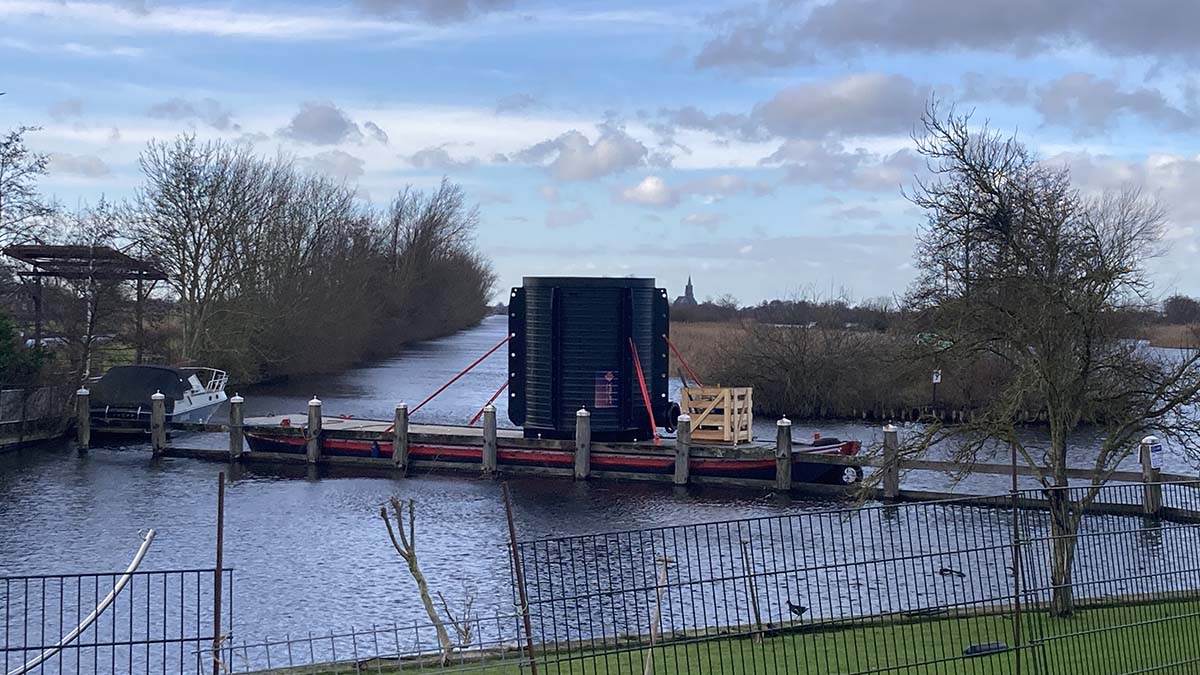 Vislift bij gemaal de ruiter wordt geplaatst.jpg